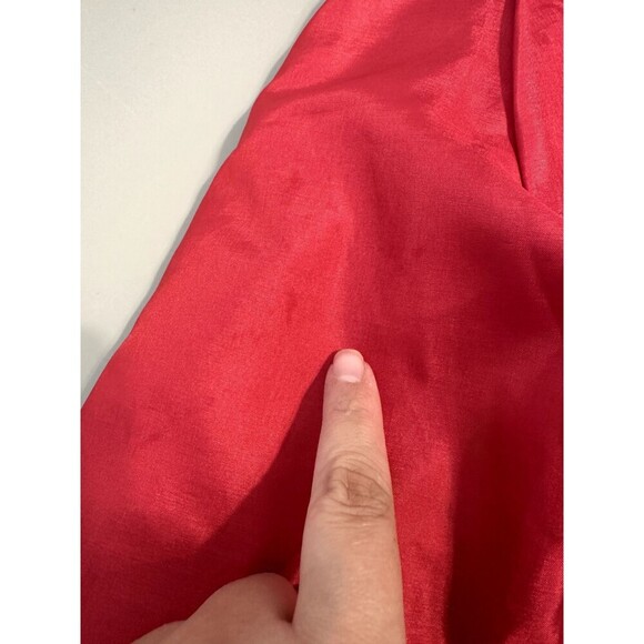 Vintage Lady Shapely Womans Red Pajama Top Size 40 Valentines Romantic Vampire - Picture 5 of 15